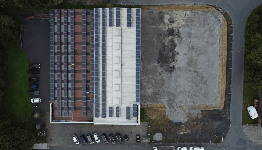 Zwischenstand Bau des Firmengebäudes {{brizy_dc_image_alt imageSrc=