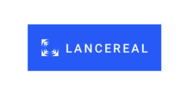 Partnerlogo Lancereal England blauer Hintergrund